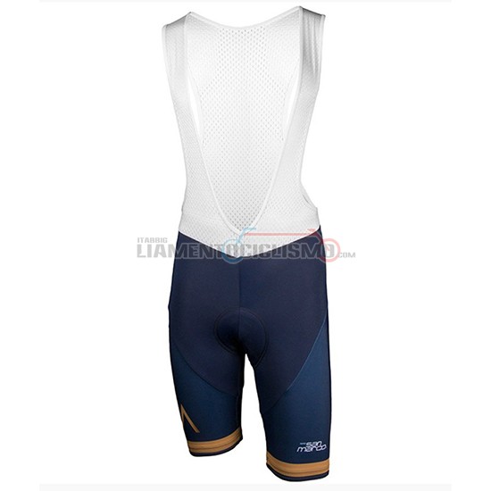 Abbigliamento Ciclismo Aqua Blue Sport Manica Corta 2018 Spento Blu